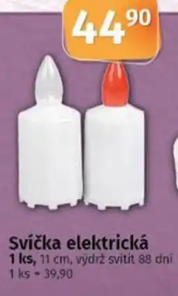 COOP TIP Svíčka elektrická nabídka