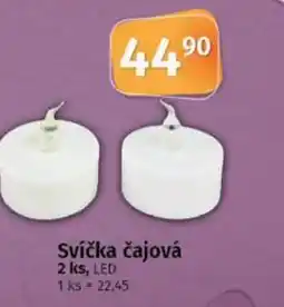 COOP TIP Svíčka čajová nabídka