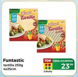 Tamda Foods Funtastic tortilla nabídka