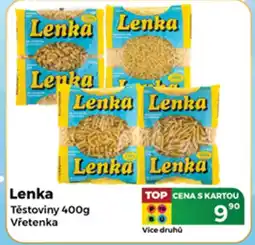 Tamda Foods Lenka Těstoviny nabídka