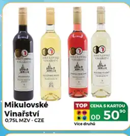Tamda Foods Mikulovské Vinařství nabídka