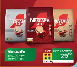 Tamda Foods Nescafe 2in1, 3in1 mixy nabídka