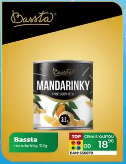 Tamda Foods Bassta mandarinky nabídka