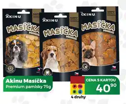 Tamda Foods Akinu Masíčka Premium pamlsky nabídka