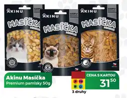 Tamda Foods Akinu Masíčka Premium pamlsky nabídka