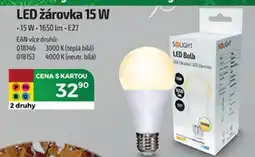 Tamda Foods LED žárovka 15 W nabídka