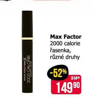 Teta Max factore řasenka nabídka