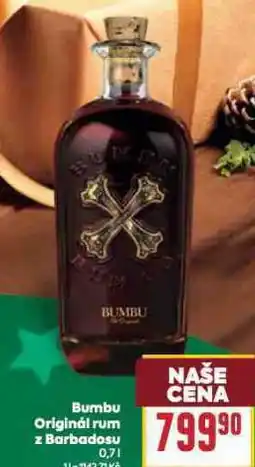 Billa Bumbu rum nabídka