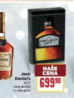 Billa Jack daniel's nabídka