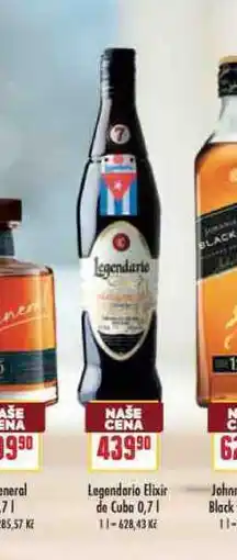 Billa Legendario elixir de cuba nabídka