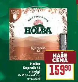 Billa Pivo holba keprník 12 + krýgl nabídka