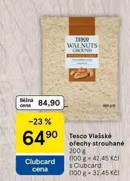Tesco Tesco Vlašské ořechy strouhané, 200 g nabídka