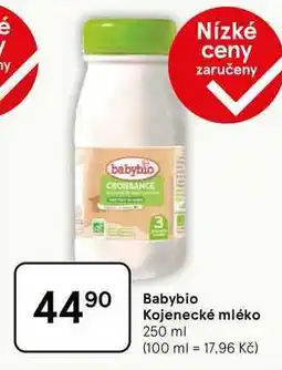 Tesco Babybio Kojenecké mléko, 250 ml nabídka
