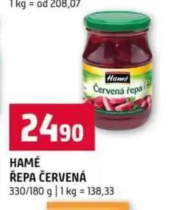 Terno Hamé řepa červená 330g nabídka