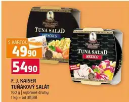 Terno F. J. Kaiser tuňákový salát 160g nabídka