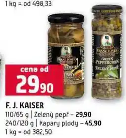Terno F. J. Kaiser 65g-120g nabídka