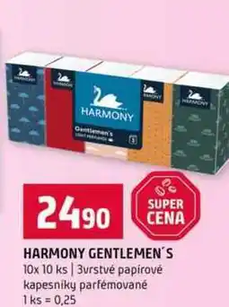 Terno HARMONY Gentlemen's kapesníky 10x10ks nabídka