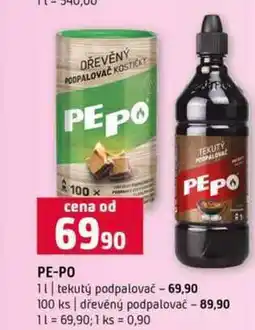 Terno PEpo podpalovač 1l/100ks nabídka
