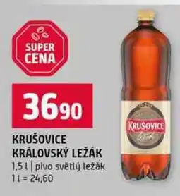 Terno Krušovice králolký ležák 1,5l Pet nabídka