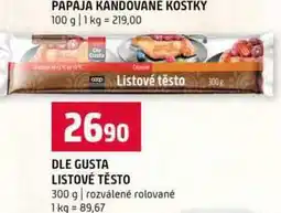 Terno Dle gusta listové těsto 300g nabídka