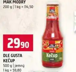 Terno Dle gusta kečup 500g nabídka