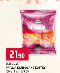 Terno Die Gusta Papája kandované kostky 100g nabídka