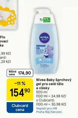 Tesco Nivea Baby Sprchový gel pro celé tělo a vlásky, 500 ml nabídka