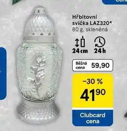 Tesco Hřbitovní svíčka LAZ320, 80 g nabídka