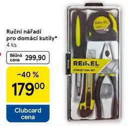 Tesco Ruční nářadí pro domácí kutily, 4 ks nabídka