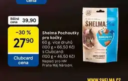 Tesco Shelma Pochoutky pro kočky, 60 g nabídka