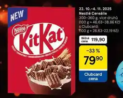 Tesco Nestlé Cereálie, 300-360 g, více druhů nabídka