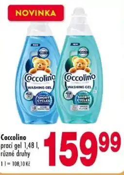 Qanto Coccolino prací gel nabídka