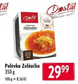 Qanto Dostal Polévka Zelňačka nabídka