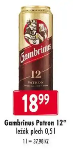 Qanto Gambrinus Patron 12° nabídka