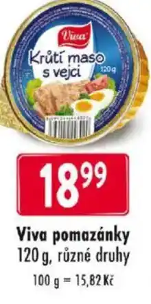 Qanto Viva pomazánky nabídka