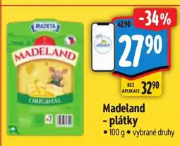 Albert MADETA Madeland - plátky nabídka