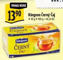 Albert Kingson Černý čaj nabídka