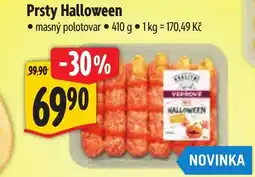 Albert Prsty Halloween nabídka