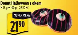 Albert Donut Halloween s okem nabídka