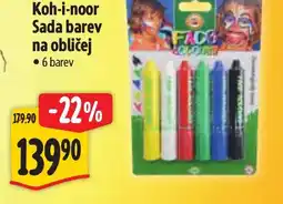 Albert Koh-i-noor Sada barev na obličej nabídka