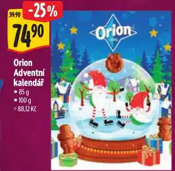 Albert Orion Adventní kalendář nabídka