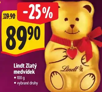 Albert Lindt Zlatý medvídek nabídka