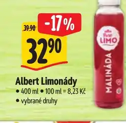 Albert Albert Limonády nabídka