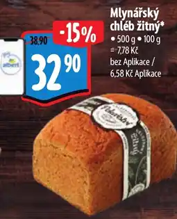 Albert Mlynářský chléb žitný nabídka