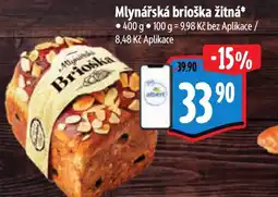 Albert Mlynářská brioška žitná nabídka