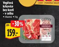 Albert Vepřová krkovice bez kosti - v celku nabídka