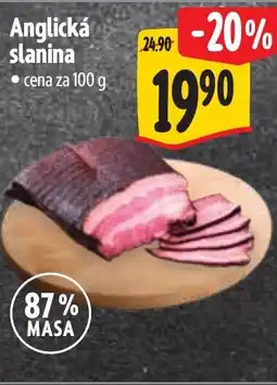 Albert Anglická slanina nabídka