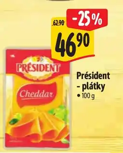Albert Président - plátky nabídka
