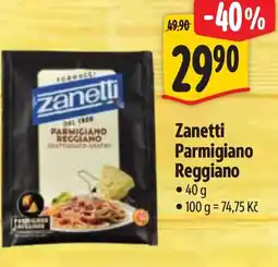 Albert Zanetti Parmigiano Reggiano nabídka
