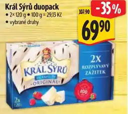 Albert Král Sýrů duopack nabídka